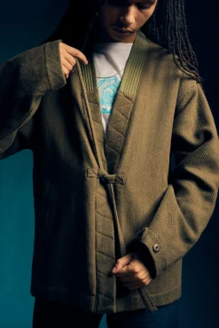 Kimonos*Maharishi 4081 Kimono Deck Jacket Olive