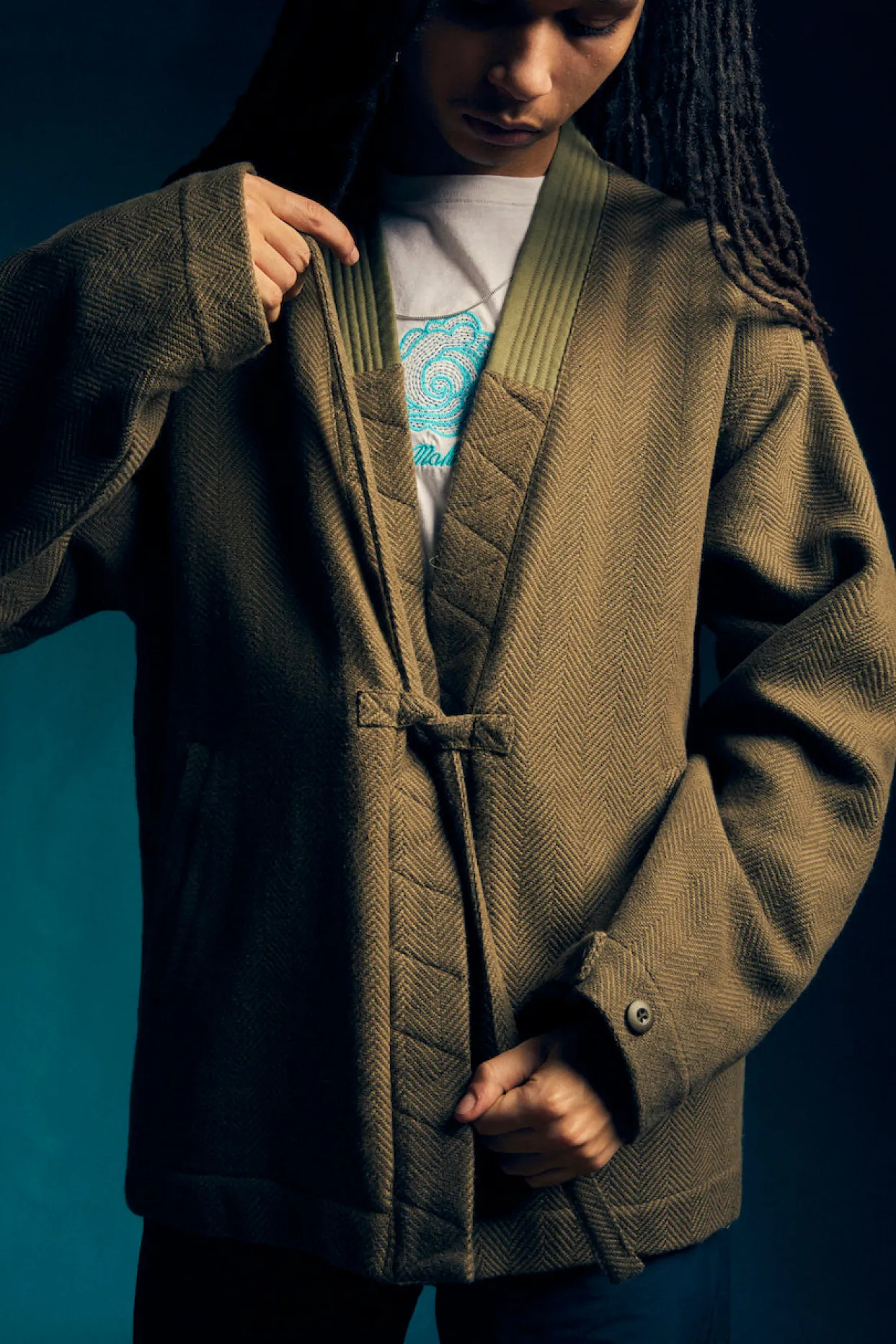 Kimonos*Maharishi 4081 Kimono Deck Jacket Olive