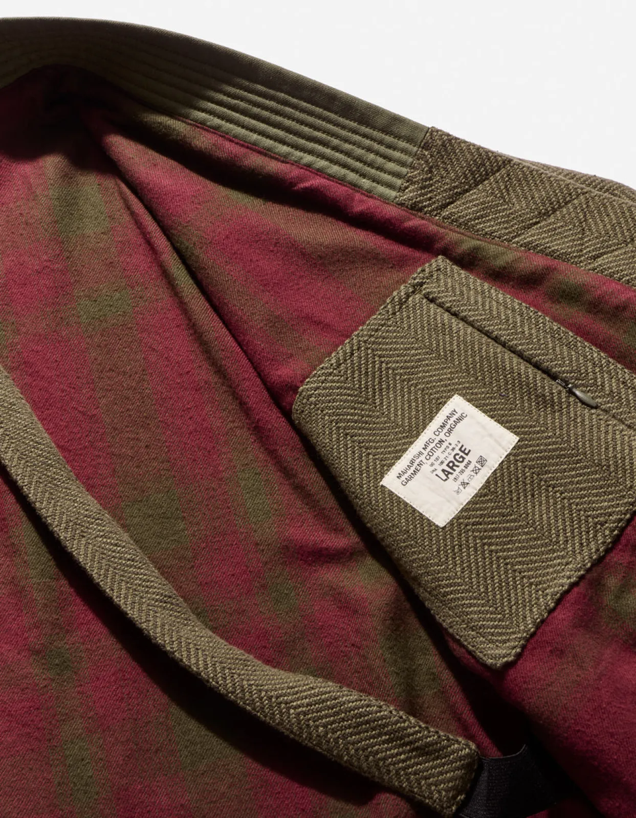 Kimonos*Maharishi 4081 Kimono Deck Jacket Olive