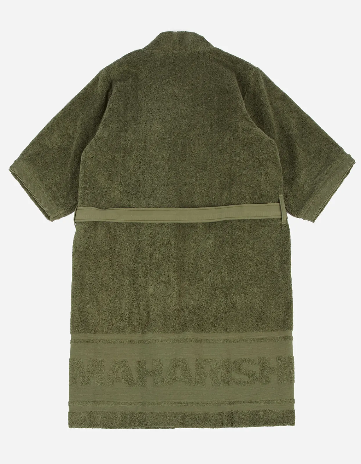 Kimonos*Maharishi 9370 Kimono Robe · 500Gsm Organic Cotton Olive