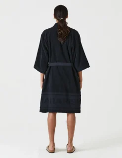 Swim Shorts*Maharishi 9872 Kimono Robe · Organic Cotton 600 Black
