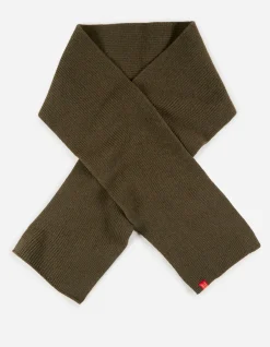 Hats And Scarves*Maharishi 9278 Knitted Miltype Scarf · Geelong Wool Mil Olive