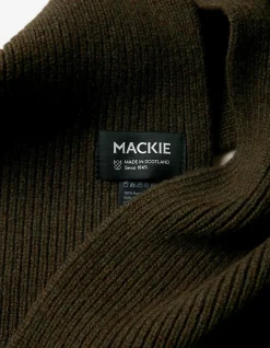 Hats And Scarves*Maharishi 9278 Knitted Miltype Scarf · Geelong Wool Mil Olive