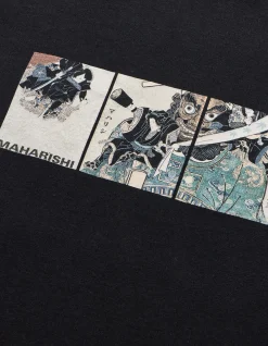 Short Sleeve T-Shirts*Maharishi 1071 Kuroko Organic T-Shirt Black