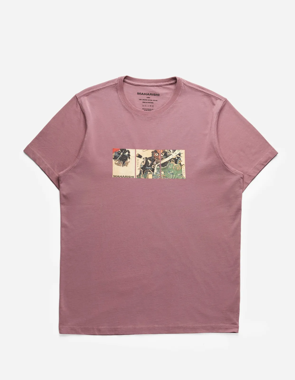 Short Sleeve T-Shirts*Maharishi 1071 Kuroko Organic T-Shirt Murasaki Purple