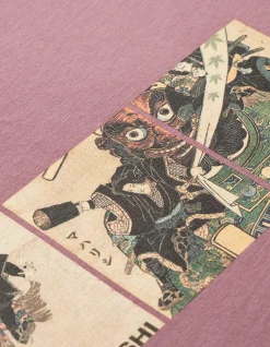 Short Sleeve T-Shirts*Maharishi 1071 Kuroko Organic T-Shirt Murasaki Purple
