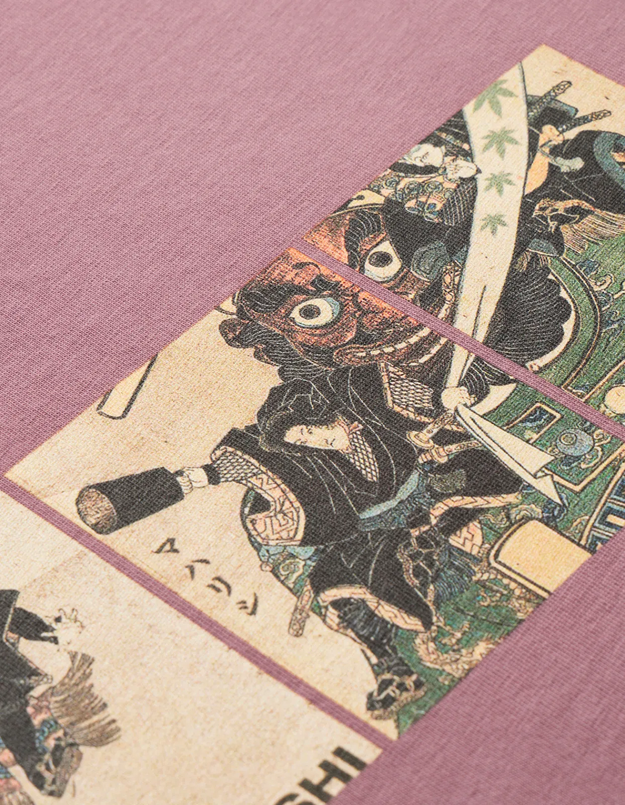 Short Sleeve T-Shirts*Maharishi 1071 Kuroko Organic T-Shirt Murasaki Purple