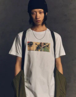 Short Sleeve T-Shirts*Maharishi 1071 Kuroko Organic T-Shirt White