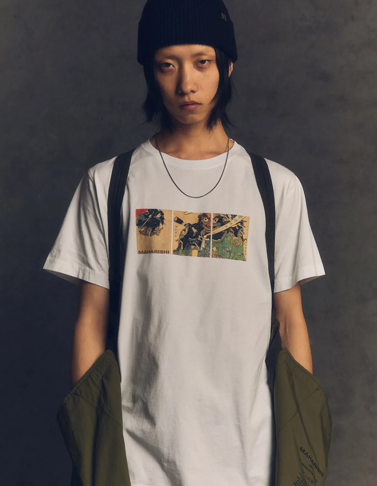 Short Sleeve T-Shirts*Maharishi 1071 Kuroko Organic T-Shirt White