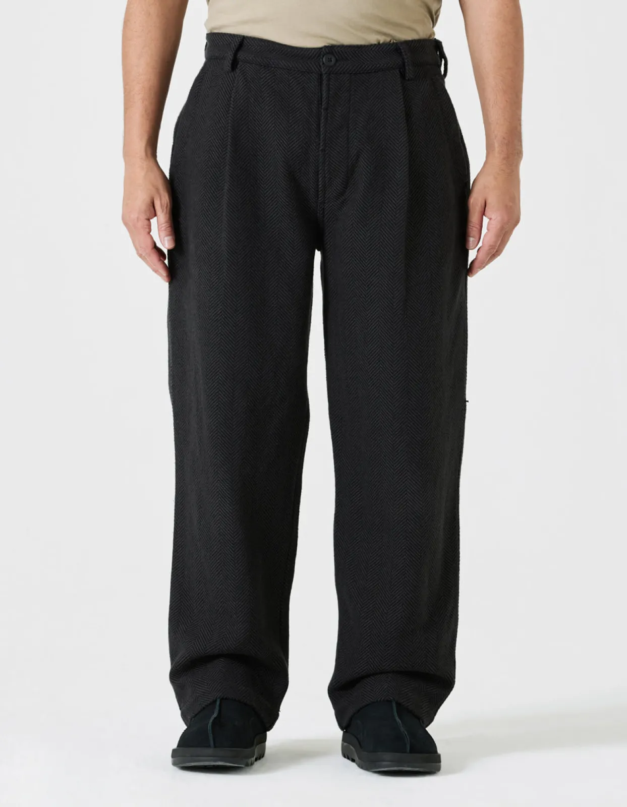 Utility Pants*Maharishi 4082 Loose Deck Pants Black