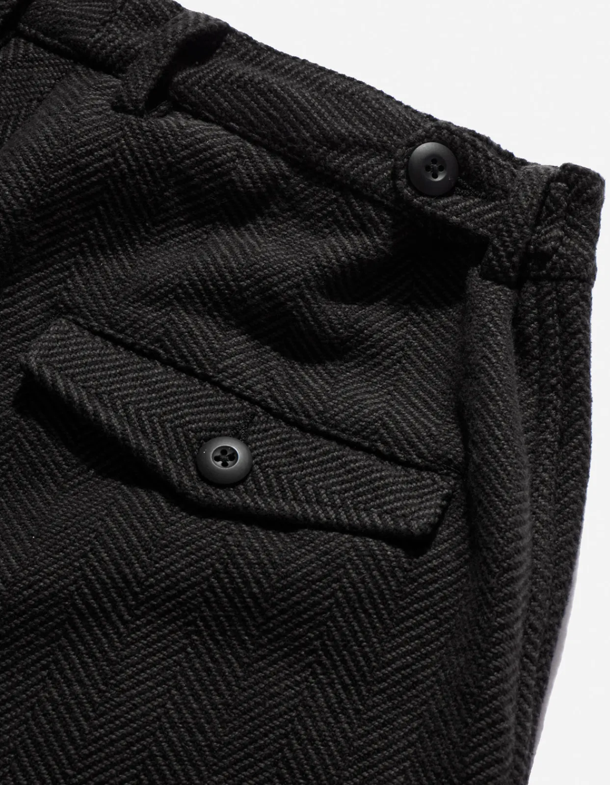 Utility Pants*Maharishi 4082 Loose Deck Pants Black