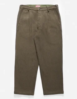 Utility Pants*Maharishi 4082 Loose Deck Pants Olive