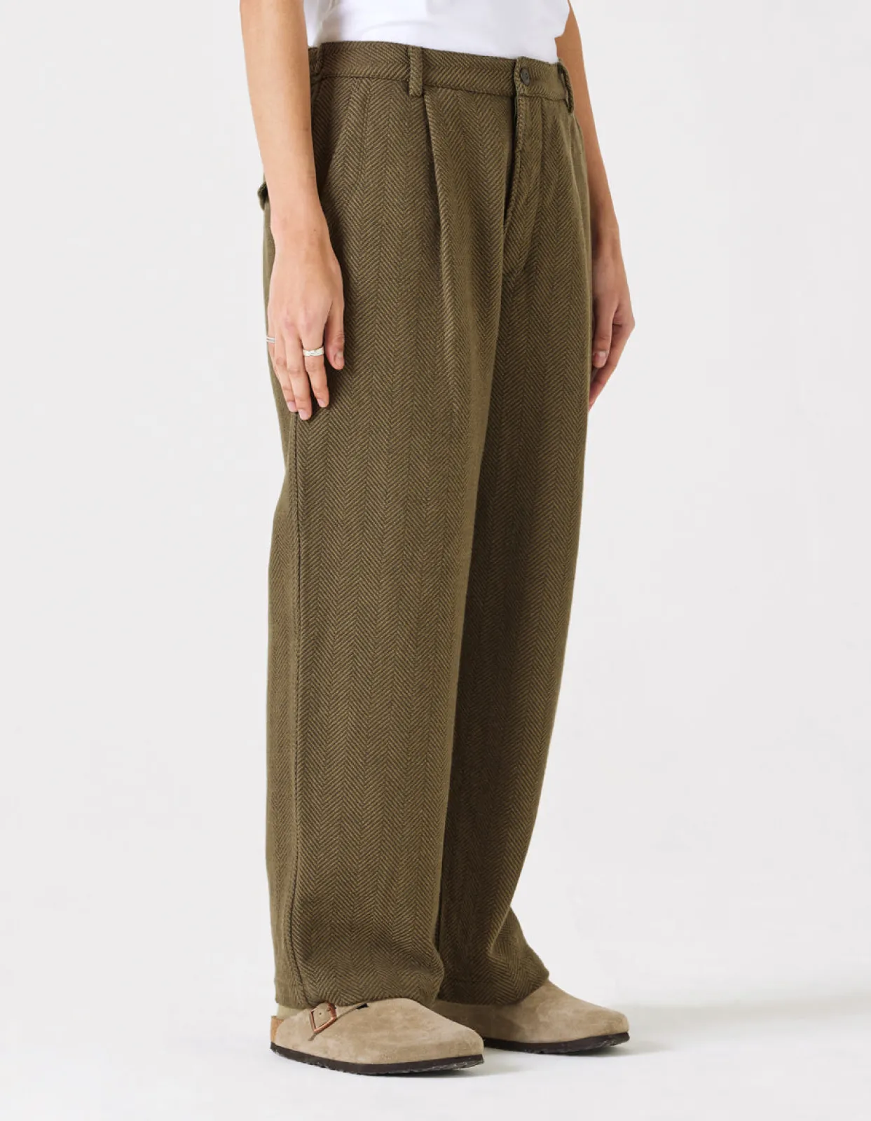Utility Pants*Maharishi 4082 Loose Deck Pants Olive
