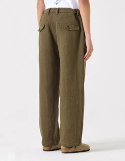 Utility Pants*Maharishi 4082 Loose Deck Pants Olive