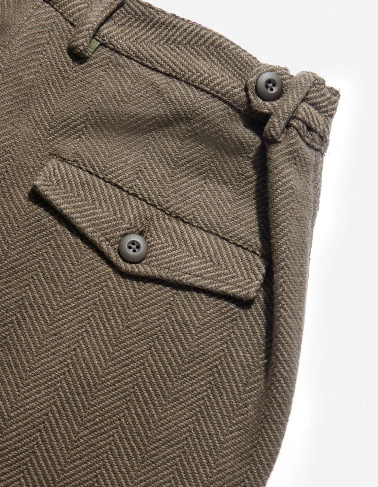 Utility Pants*Maharishi 4082 Loose Deck Pants Olive