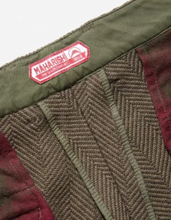 Utility Pants*Maharishi 4082 Loose Deck Pants Olive