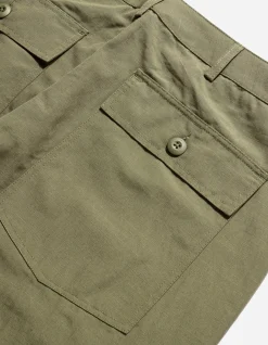 Utility Pants*Maharishi 4206 Loose Utility Pants Olive Og-107F