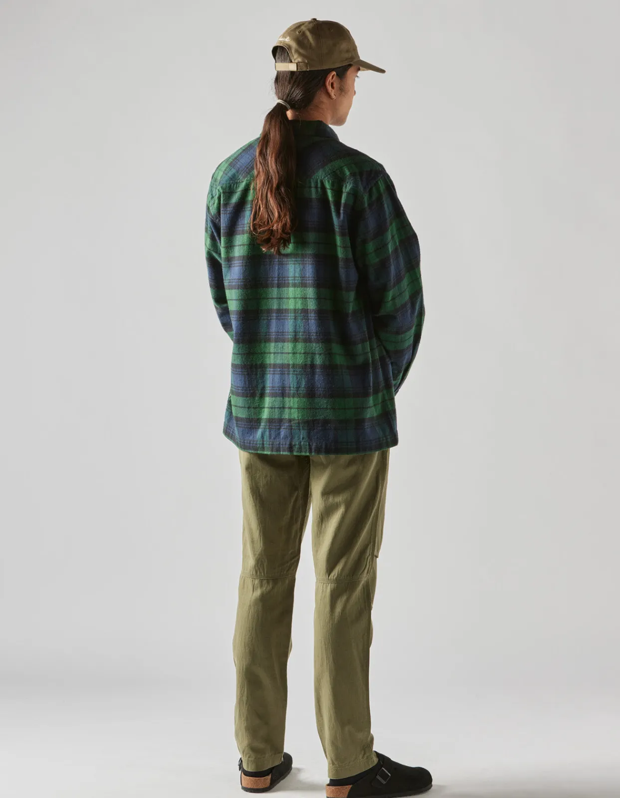 Shirts*Maharishi 4612 L/S Flannel Shirt Black