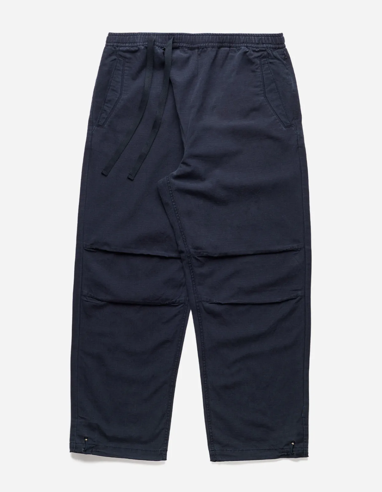Track Pants*Maharishi 4301 Maha Loose Asym Track Pants Navy