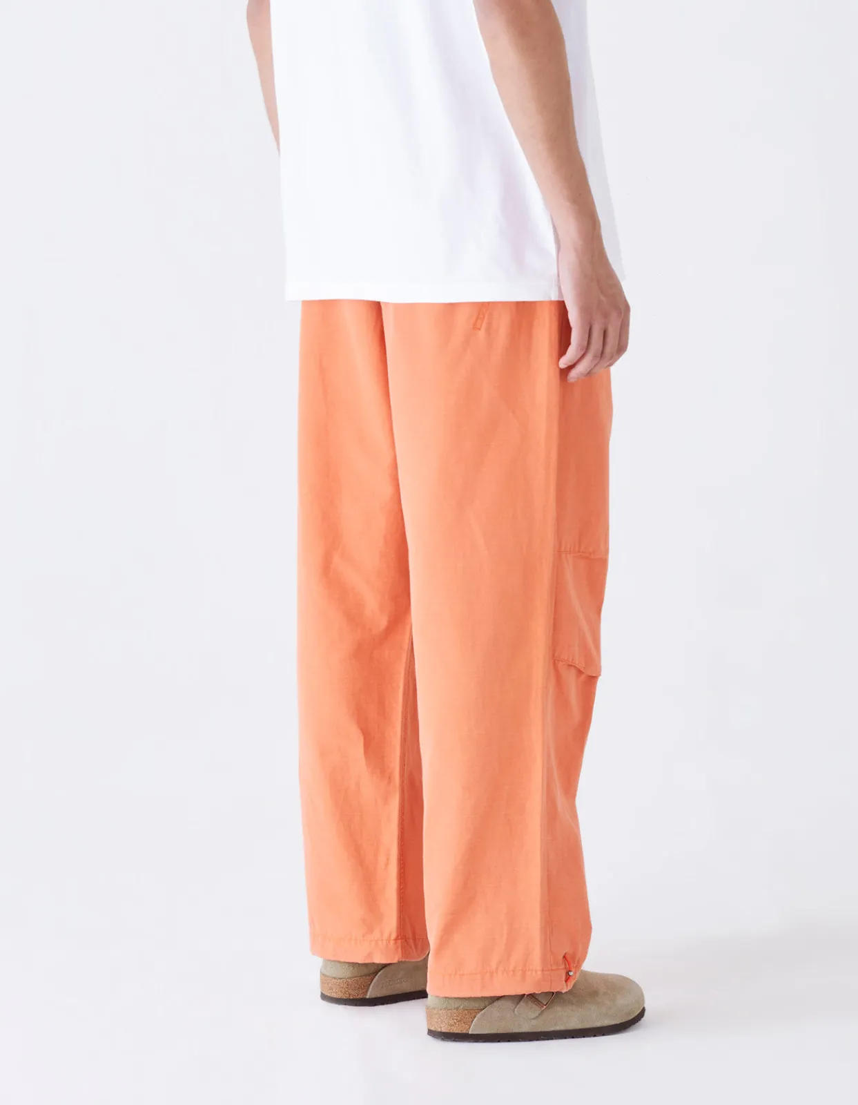 Track Pants*Maharishi 4301 Maha Loose Asym Track Pants Rust