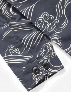 Kimonos*Maharishi 4262 Maha Songkran Hanten Navy