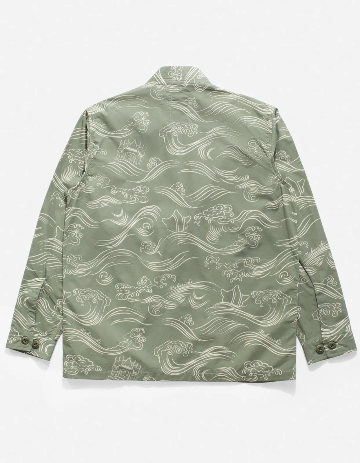 Kimonos*Maharishi 4262 Maha Songkran Hanten Olive