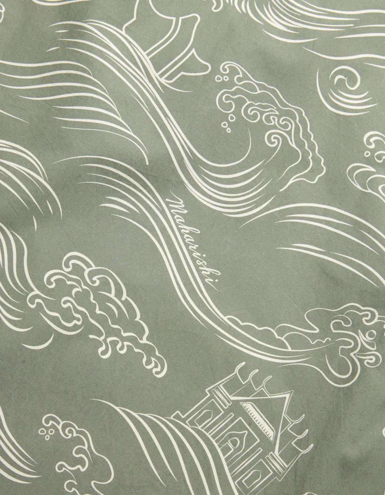 Kimonos*Maharishi 4262 Maha Songkran Hanten Olive