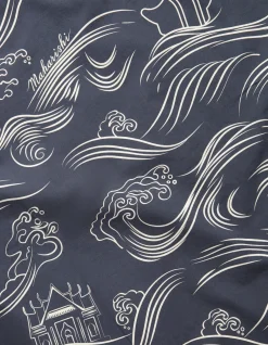 Shirts*Maharishi 4263 Maha Songkran Summer Shirt Navy