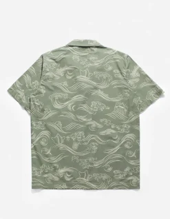 Shirts*Maharishi 4263 Maha Songkran Summer Shirt Olive