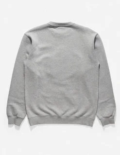 Crew Sweats*Maharishi 1026 Maha Temple Crew Sweat Grey Marl