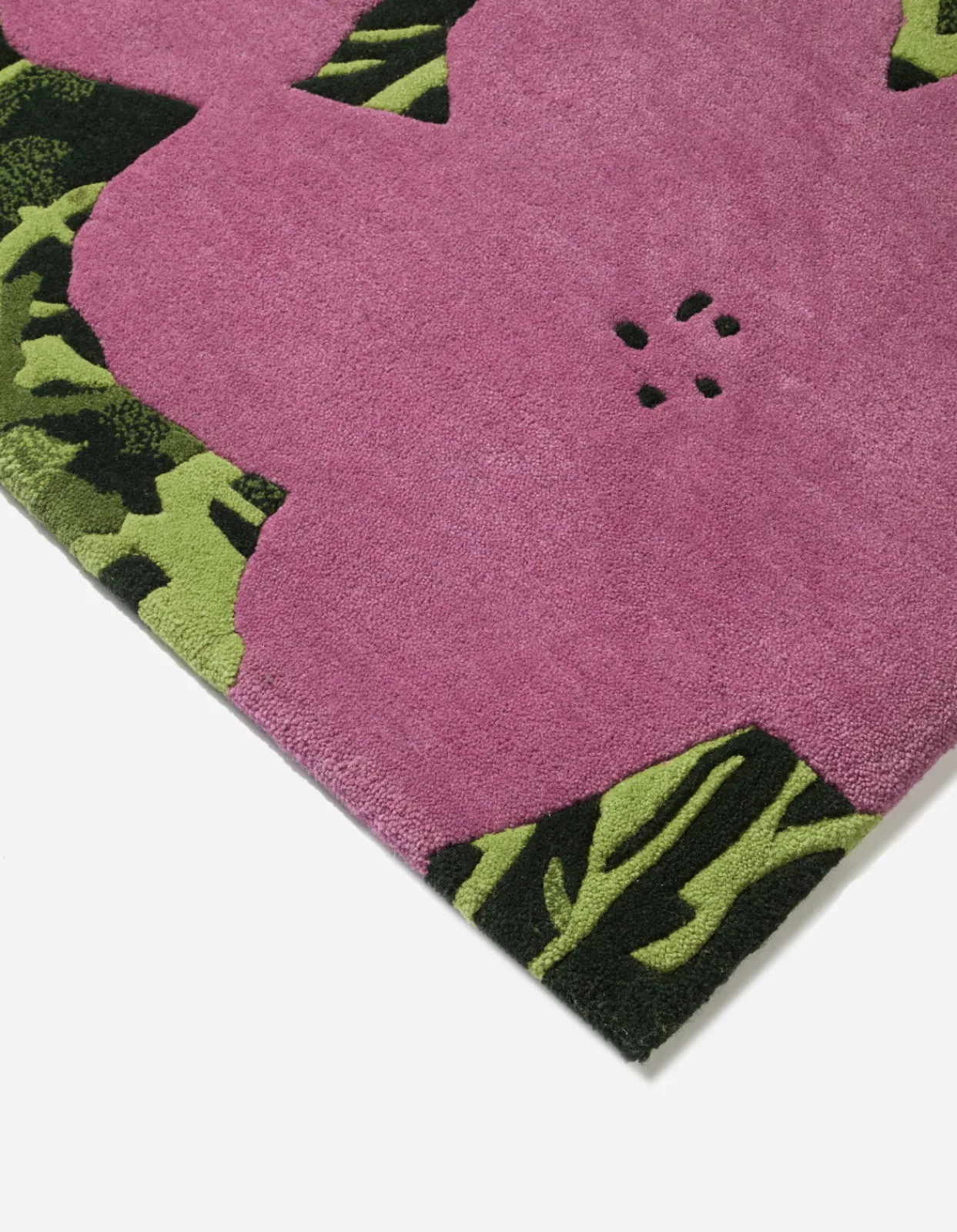 Home*Maharishi 9649 Maha Warhol Flowers Rug · Hand-Tufted Wool Multi