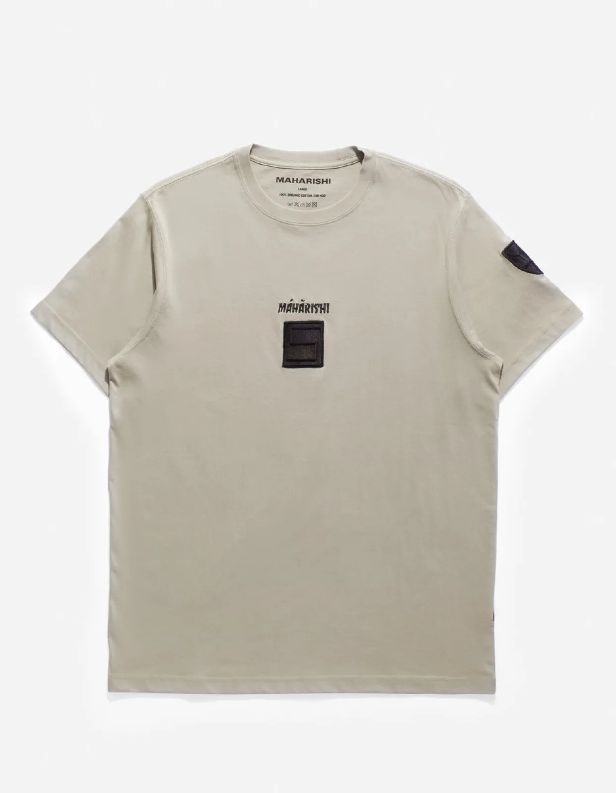 Short Sleeve T-Shirts*Maharishi 1014 Mahapatchco. T-Shirt Silver Sage