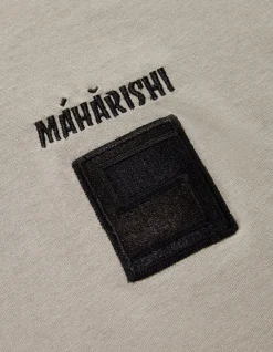 Short Sleeve T-Shirts*Maharishi 1014 Mahapatchco. T-Shirt Silver Sage