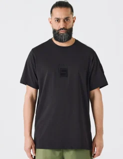 Short Sleeve T-Shirts*Maharishi 1014 Mahapatchco. T-Shirt Black