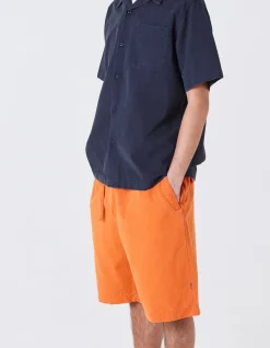 Shirts*Maharishi 4325 Camp Collar Shirt Navy