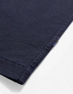 Shirts*Maharishi 4325 Camp Collar Shirt Navy