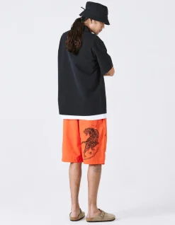 Shirts*Maharishi 4325 Camp Collar Shirt Black