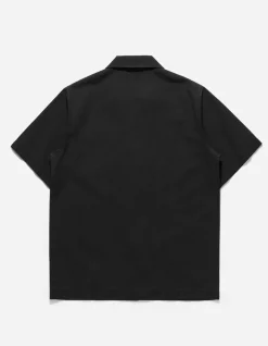 Shirts*Maharishi 4325 Camp Collar Shirt Black