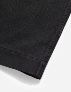 Shirts*Maharishi 4325 Camp Collar Shirt Black