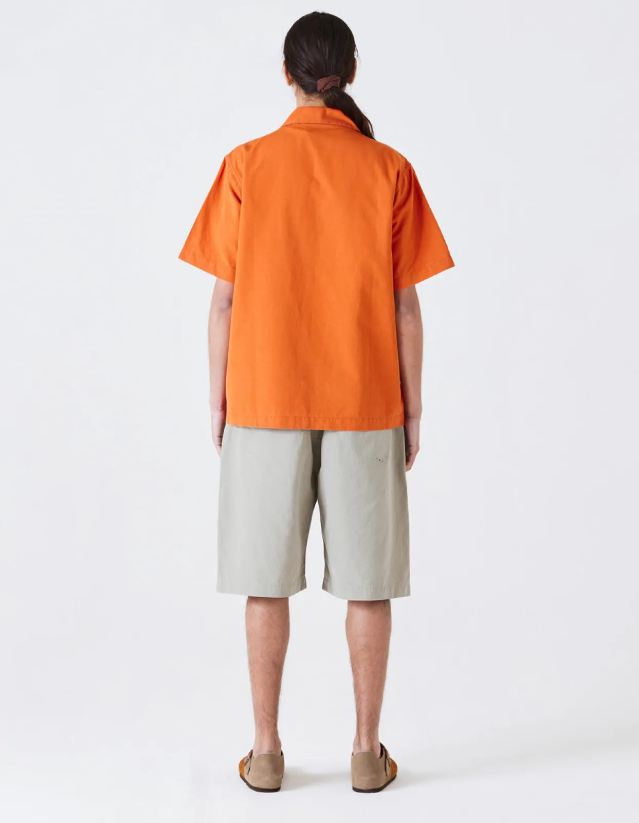 Shirts*Maharishi 4325 Camp Collar Shirt Rust