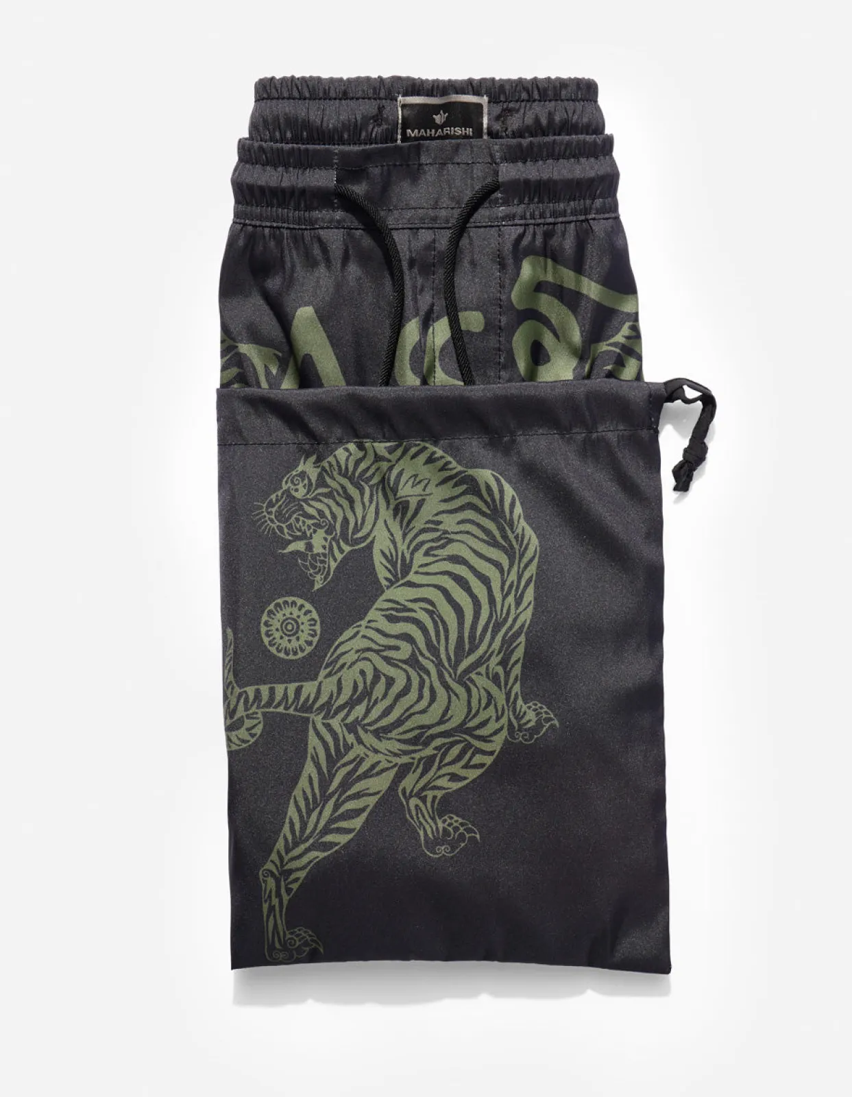 Swim Shorts*Maharishi 1020 Muay Thai Swim Shorts Black