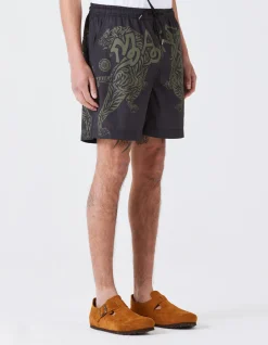 Swim Shorts*Maharishi 1020 Muay Thai Swim Shorts Black