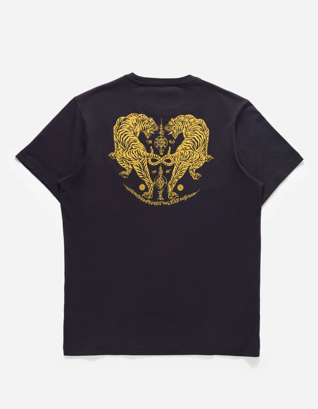 Short Sleeve T-Shirts*Maharishi 1019 Muay Thai T-Shirt Navy