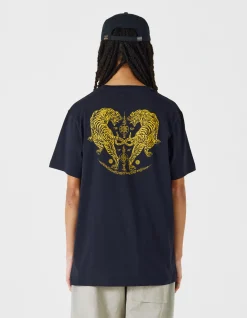 Short Sleeve T-Shirts*Maharishi 1019 Muay Thai T-Shirt Navy