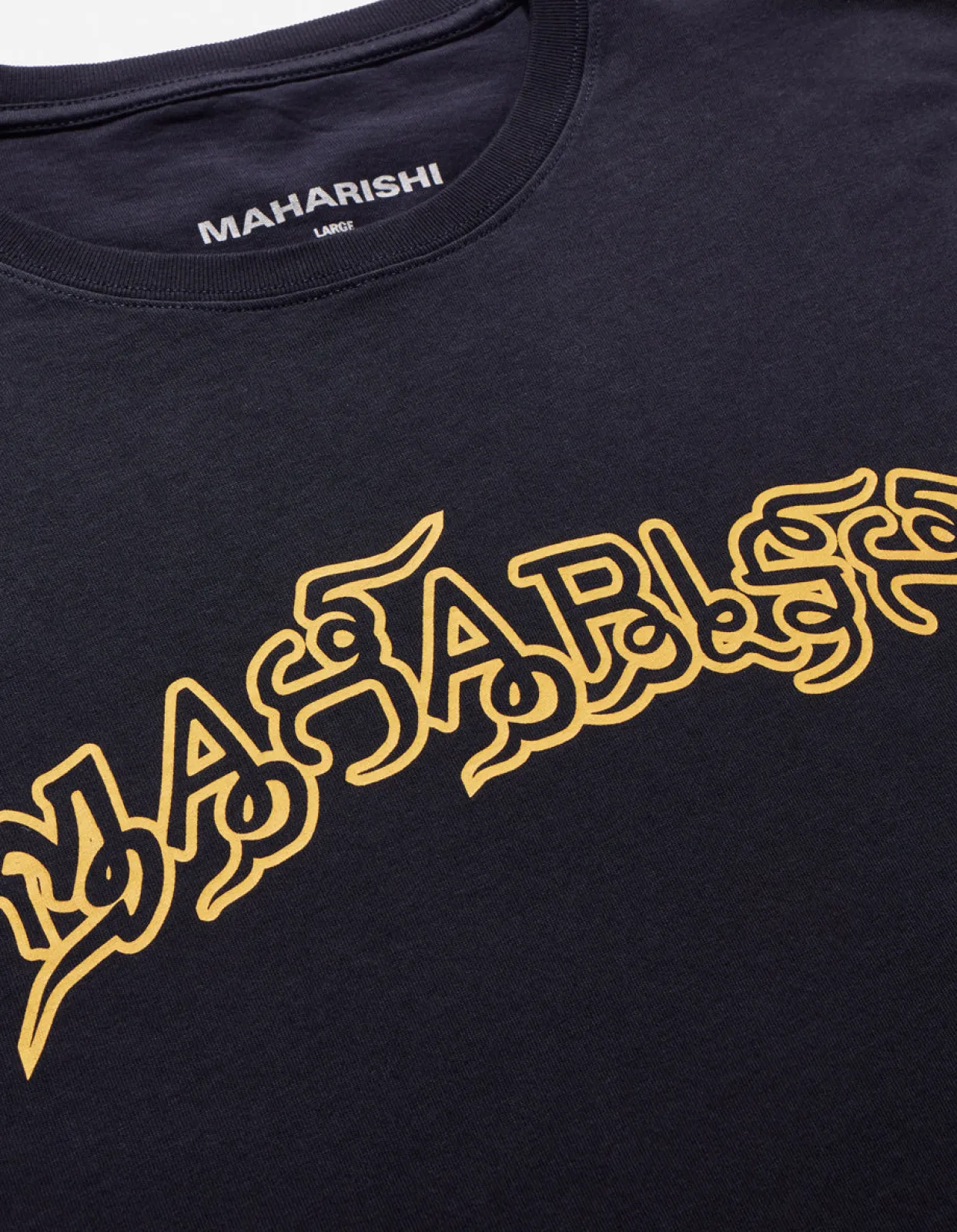 Short Sleeve T-Shirts*Maharishi 1019 Muay Thai T-Shirt Navy