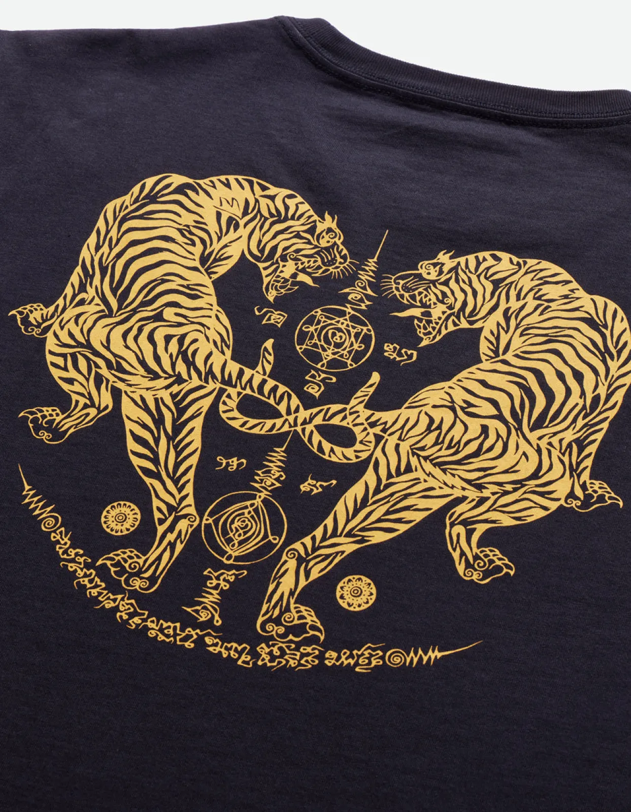Short Sleeve T-Shirts*Maharishi 1019 Muay Thai T-Shirt Navy