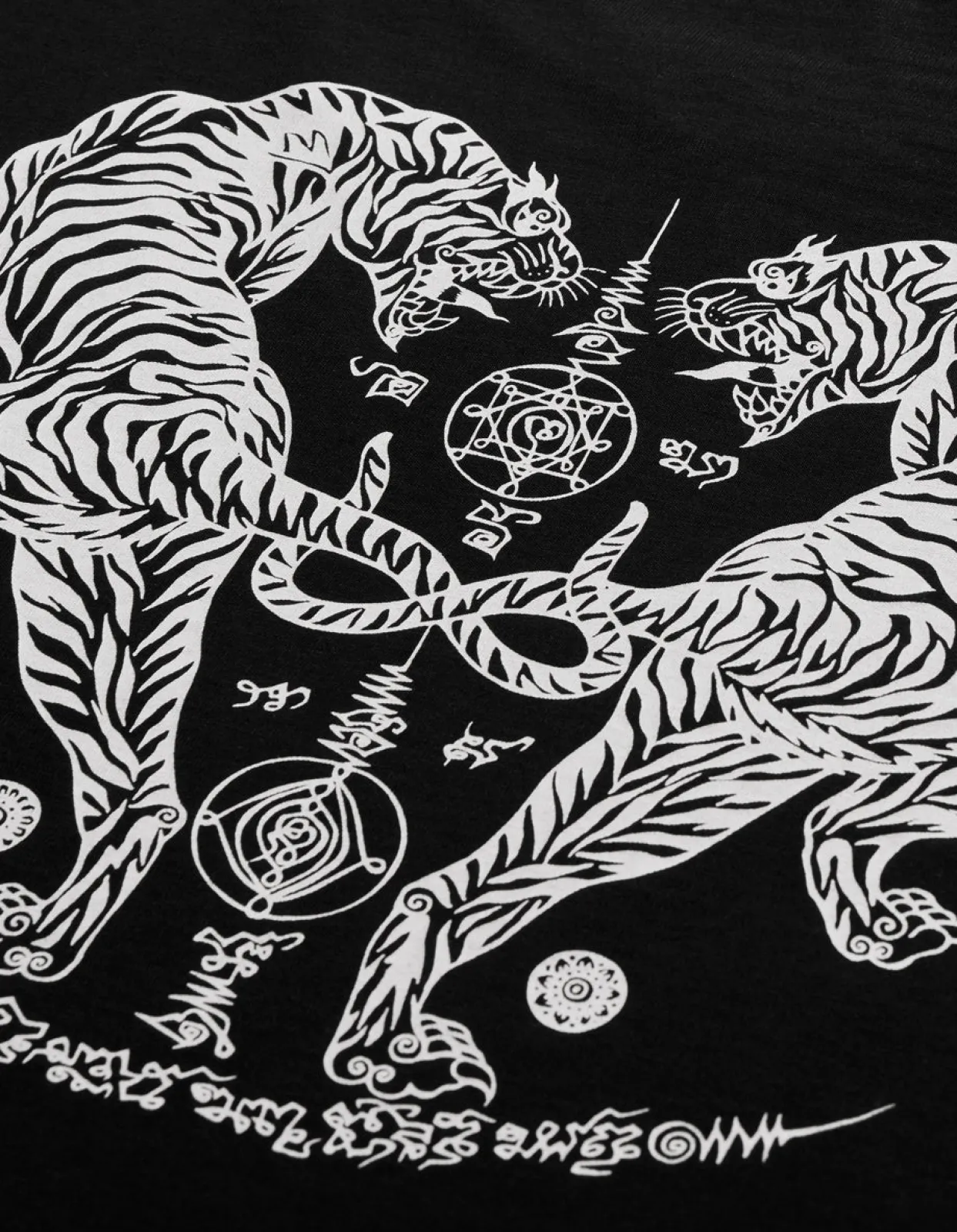 Short Sleeve T-Shirts*Maharishi 1019 Muay Thai T-Shirt Black