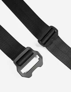 Belts*Maharishi 9195 Tilt Head Loop Belt · Nylon Webbing Black