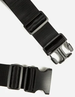 Bags*Maharishi 9636 Travel Waist Bag · 420D Nylon Black