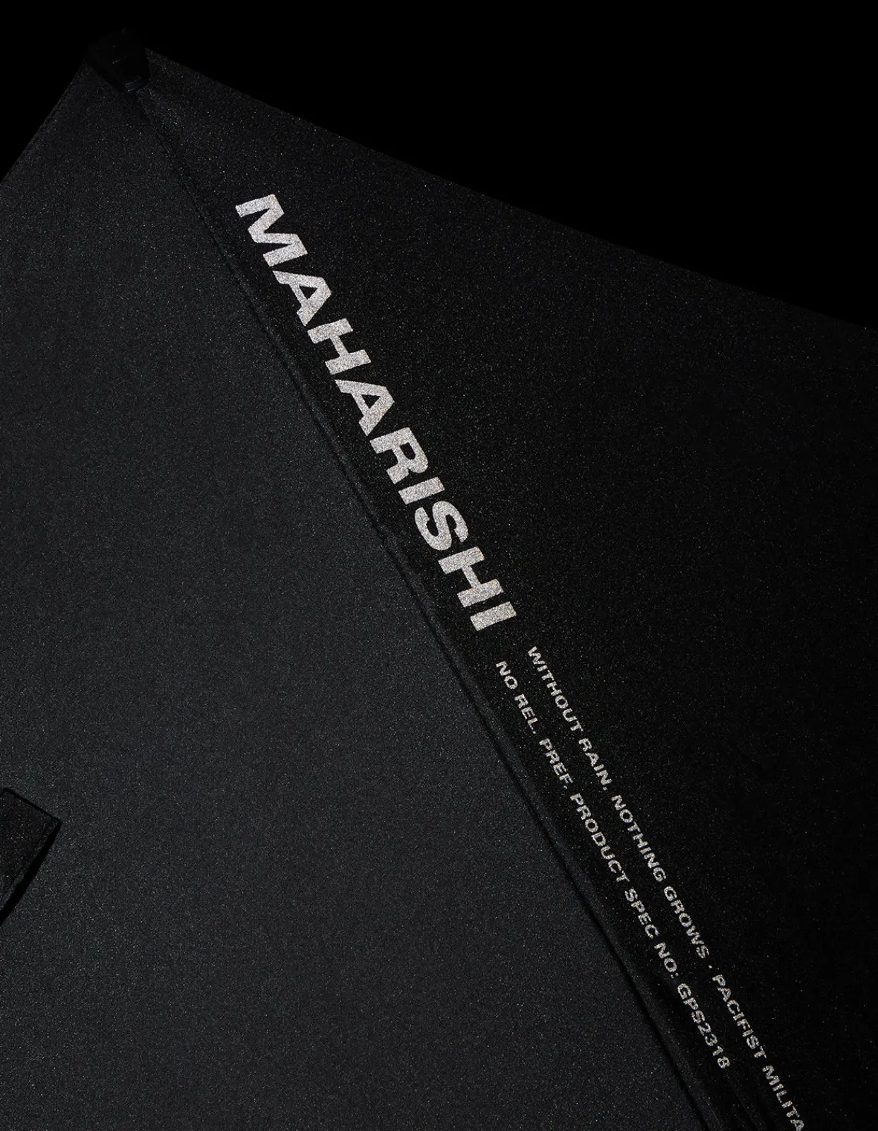 Lifestyle*Maharishi 9299 X Senz · Original Umbrella Black